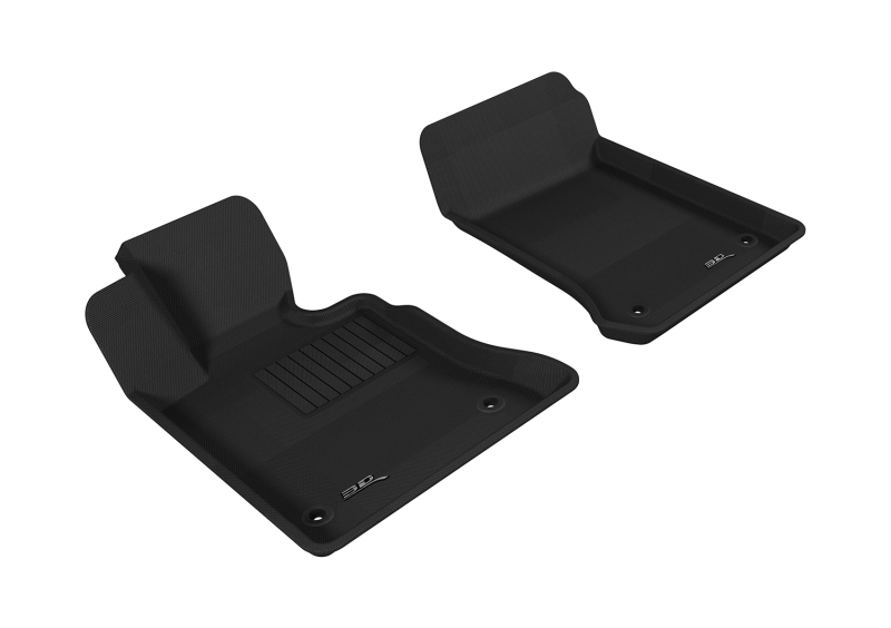 Mercedes-Benz GLK-Class Floor Mats - Front - 3D MAXpider - Kagu - Gray - `13-`15